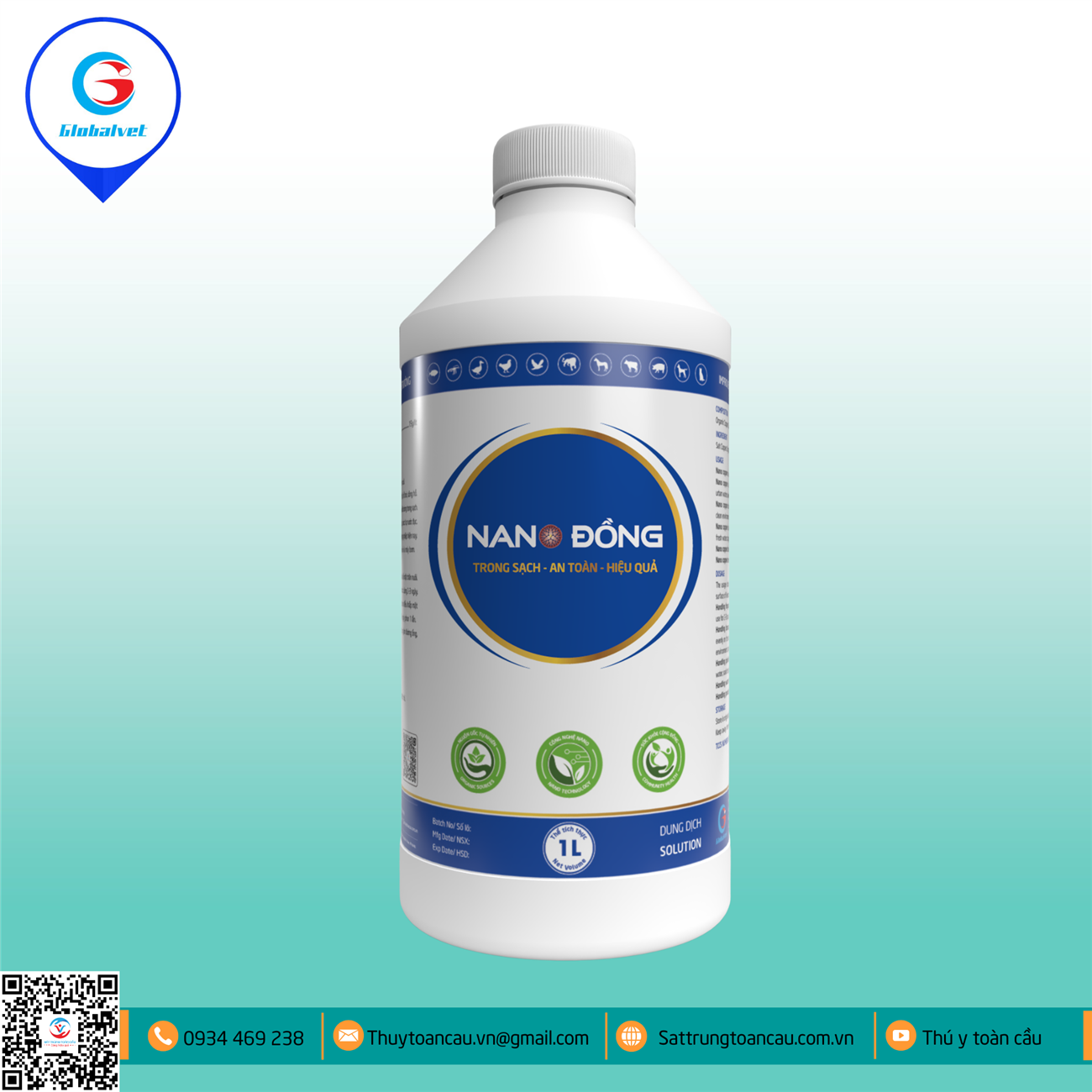 NANO ĐỒNG - XỬ LÝ NẤM VÀ LÀM SẠCH CHUỒNG TRẠI CHĂN NUÔI