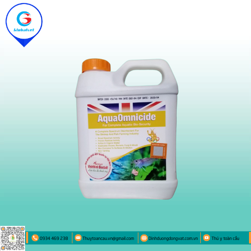 AQUA OMNICIDE SÁT TRÙNG NGUỒN NƯỚC NUÔI TRỒNG THỦY SẢN