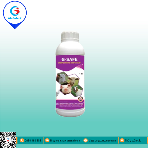 G- SAFE CHẤT KHỬ TRÙNG  & CHẤT LÀM SẠCH BỀ MẶT