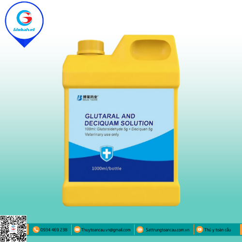 GLUTARALDEHYDE DECIQUAN SOLUTION DISINFECTANT