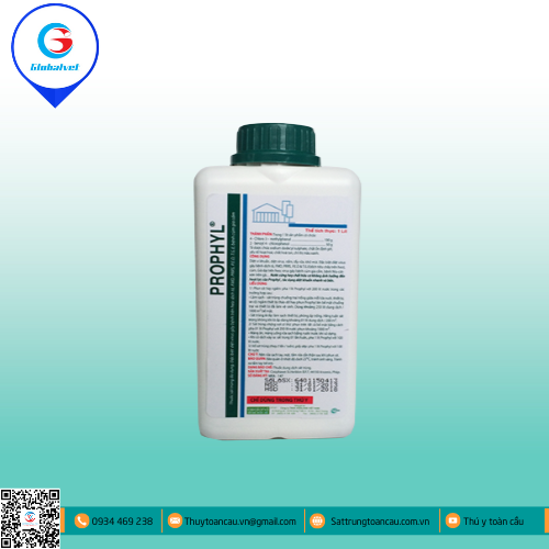 PROPHYL 75 SÁT TRÙNG VÀ KHỬ MÙI CHUỒNG TRẠI