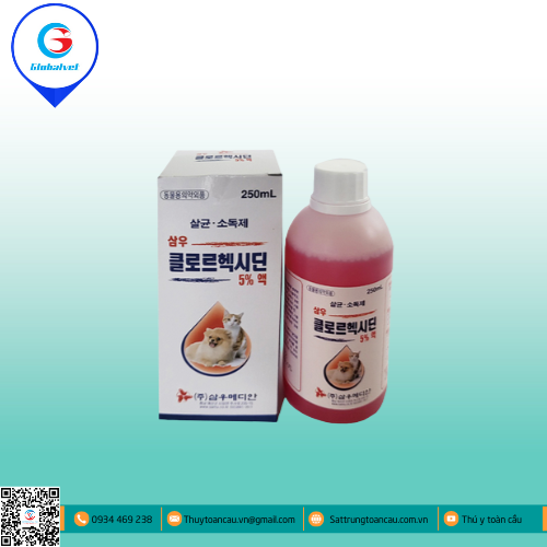 SAMU CHLORHEXIDINE 5% SOLUTION