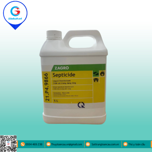 SEPTICIDE THUỐC SÁT TRÙNG MẠNH