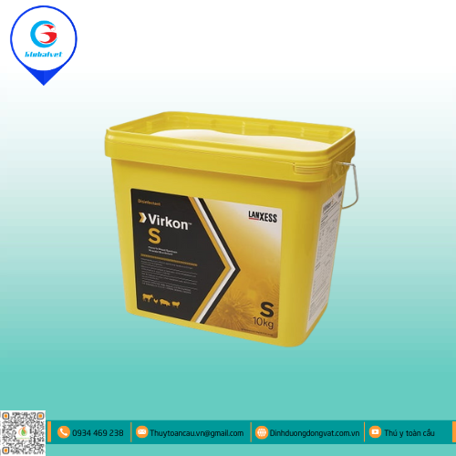 VIRKON S THUỐC SÁT TRÙNG ĐẬM ĐẶC 