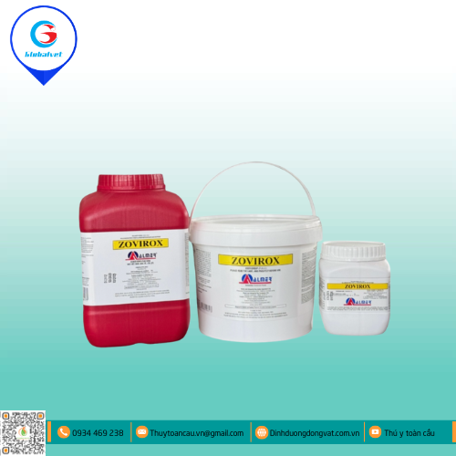 ZOVIROX THUỐC SÁT TRÙNG ĐẬM ĐẶC 